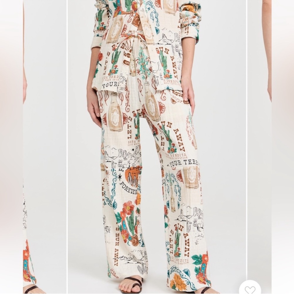 NWT Agua Bendita Frank Nopal Pants - Picture 8 of 10